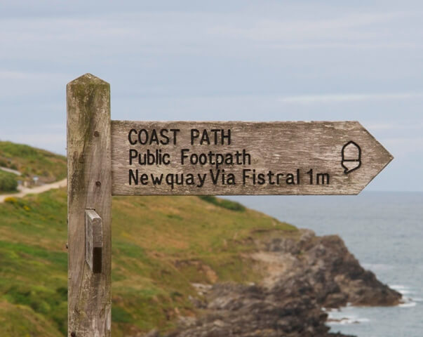 South West Coast Path Newquay
